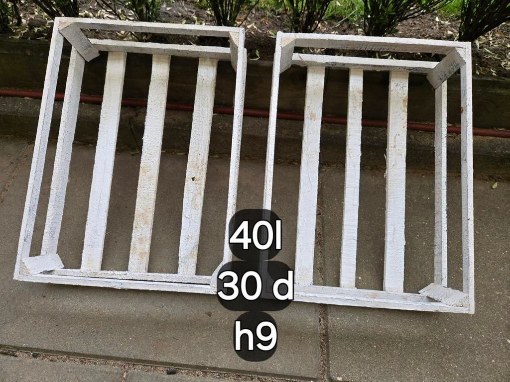 Deco kratjes samen 5 euro, Ophalen, Zo goed als nieuw
