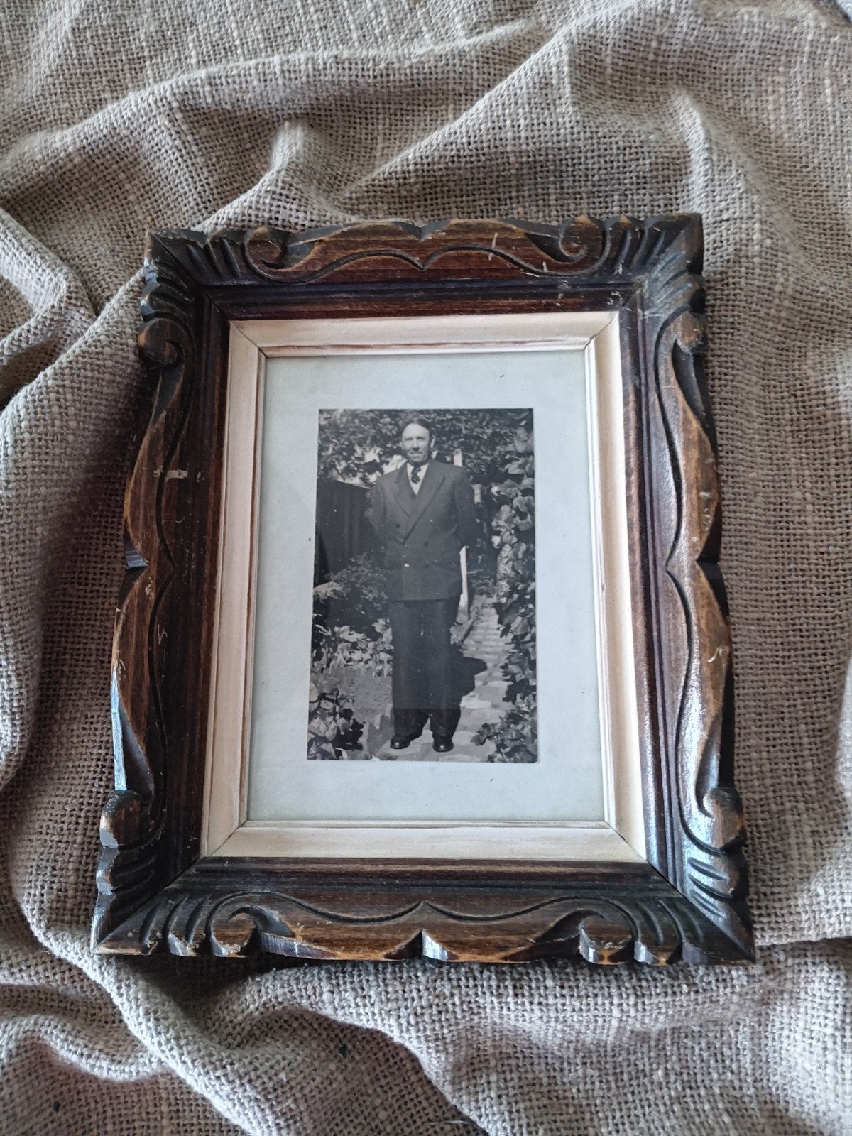 brocante fotolijst, Antiek en Kunst, Ophalen of Verzenden