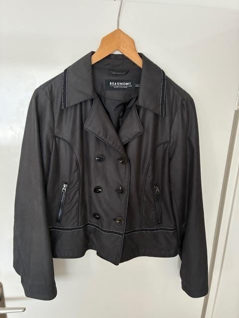 Zwart kort jasje maat XL merk Beaumont Amsterdam., Verzenden, Zwart, Maat 46/48 (XL) of groter, Beaumont Amsterdam