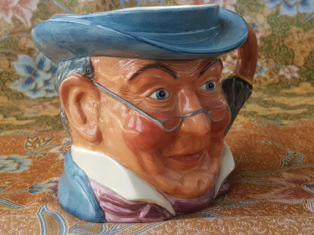 Mr. Pickwick mooie oude Toby jug uit Engeland van Kelsboro., Antiek en Kunst, Ophalen of Verzenden