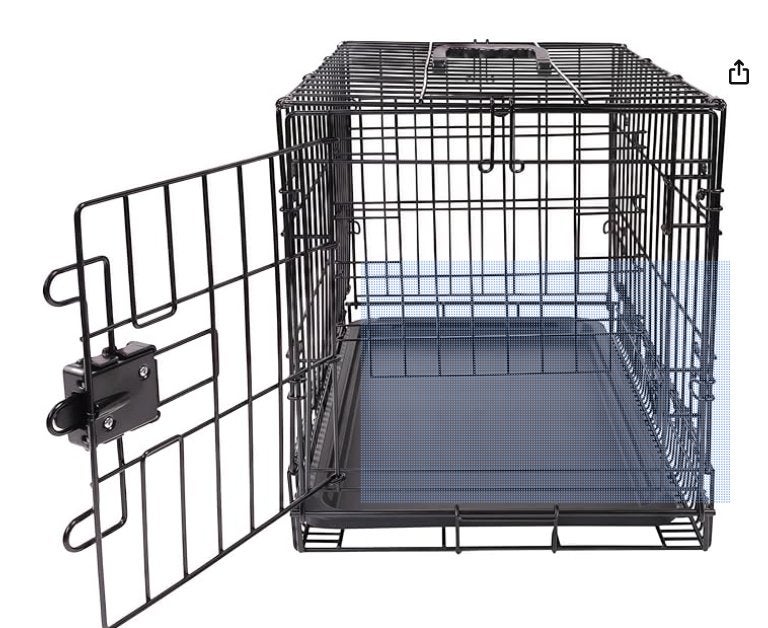 RVS Bench / hondenbox 1x gebruikt bHD 47x55x65 cm, Ophalen, Nieuw