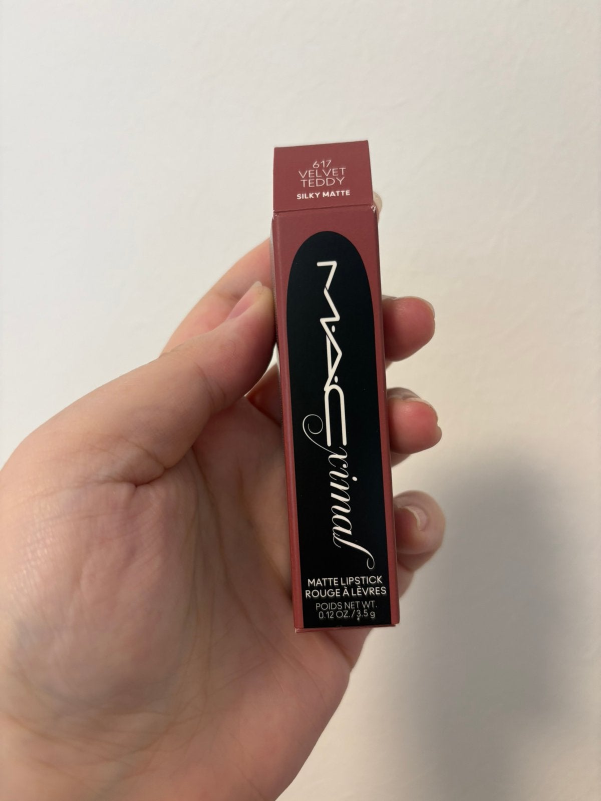 Mac lipstick Velvet Teddy, Ophalen of Verzenden, Nieuw, Roze, Lippen