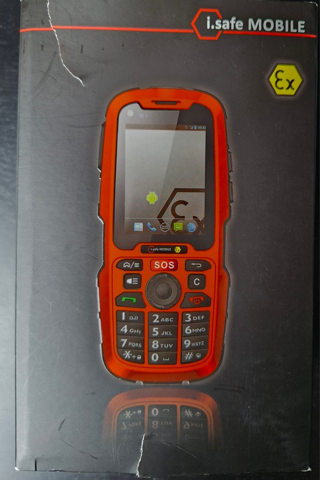 i.safe Mobile IS320.1 Ex-telefoon - Robuust en Veilig, Ophalen of Verzenden