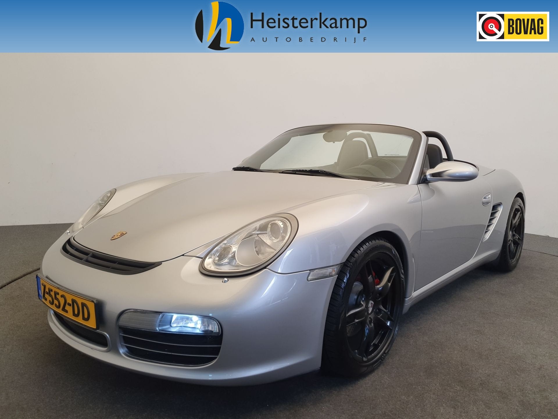 Porsche Boxster S 3.2 281pk Automaat Cabrio (bj 2005), Auto's, Automaat, 12 maanden, Achterwielaandrijving, 281 pk