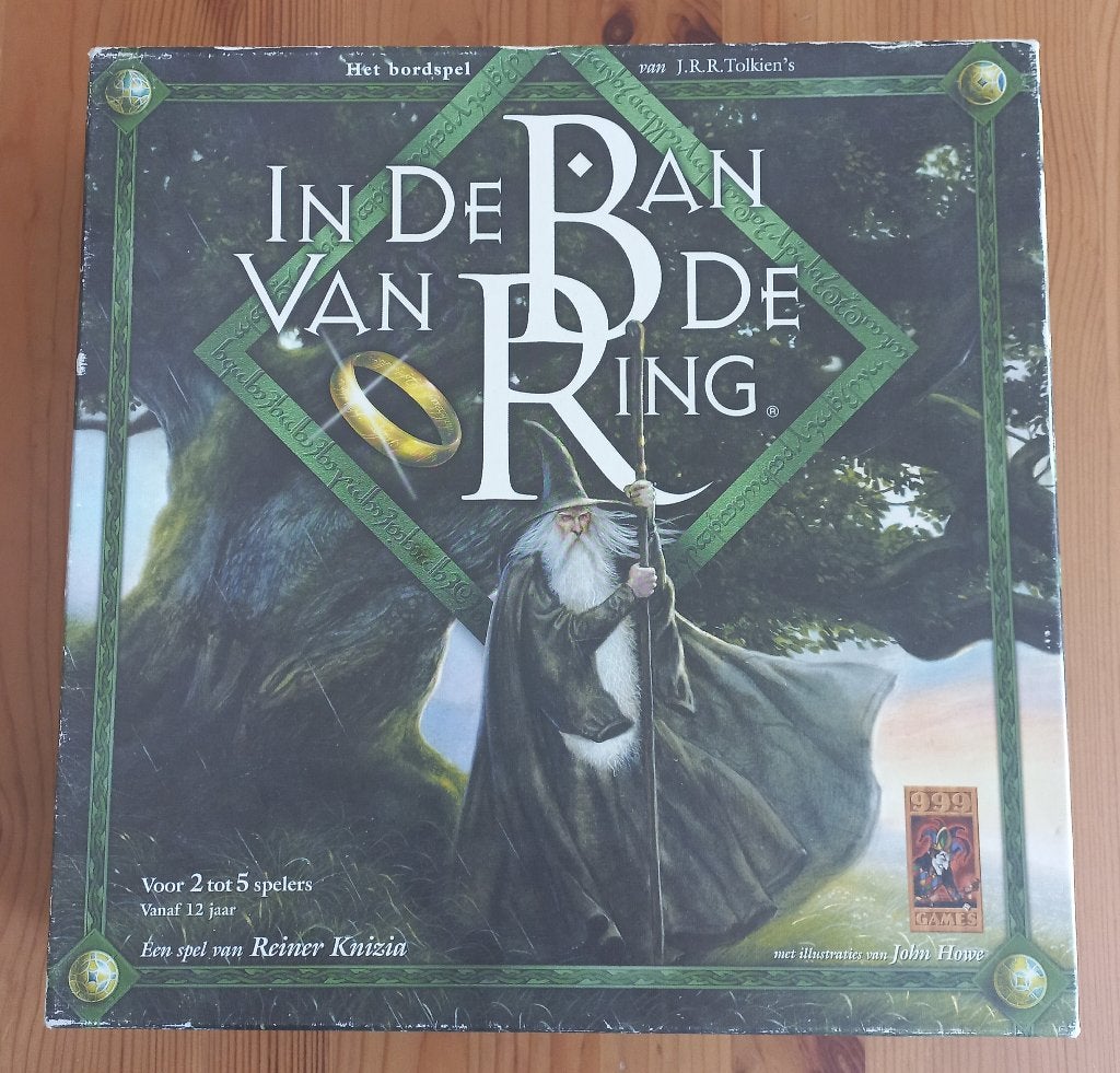 In de ban ven de ring en In de ban van de ring uitbreiding, Ophalen, Zo goed als nieuw, 999 Games