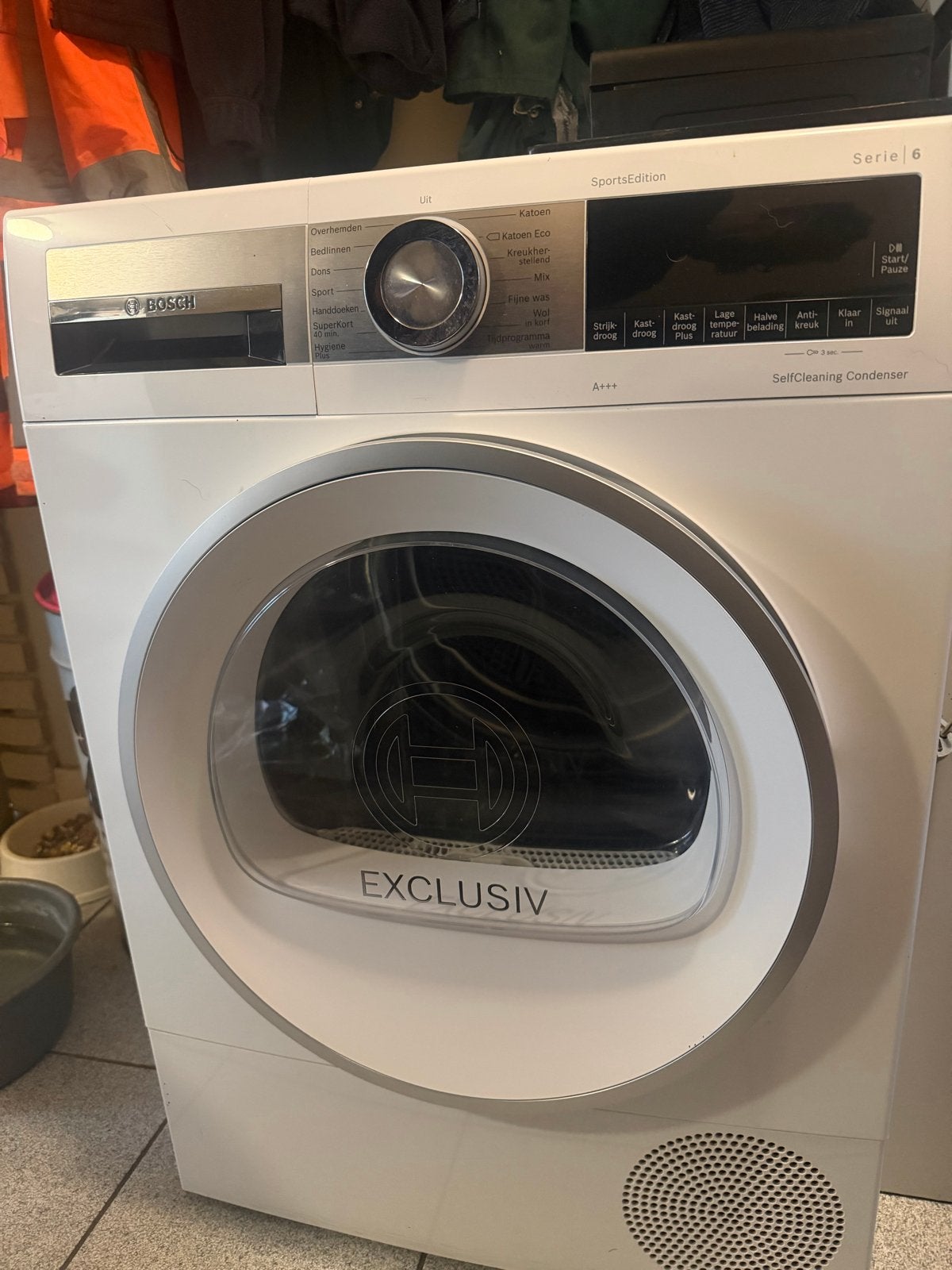 Bosch Serie 6 Exclusiv Warmtepompdroger A+++ 2 jaar oud