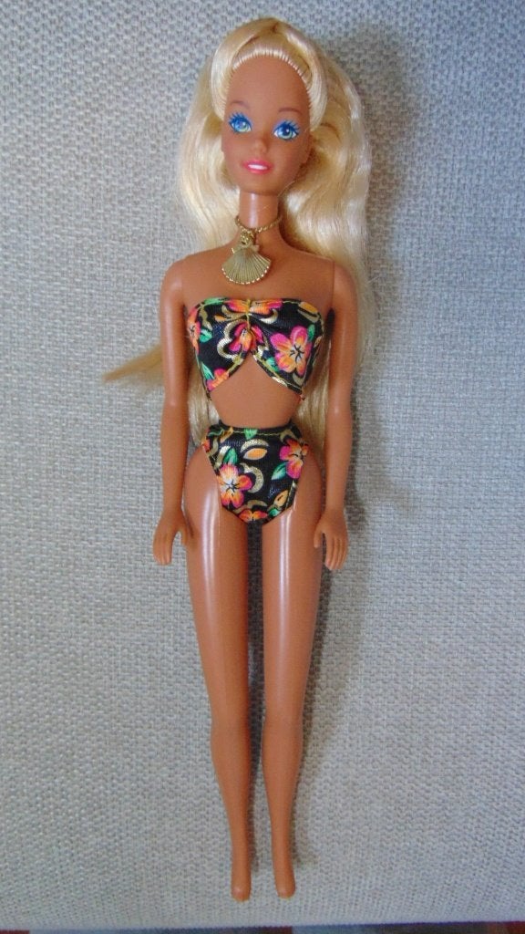 Mattel Tropical Splash Barbie pop, Verzamelen, Poppen, Ophalen of Verzenden, Zo goed als nieuw, Pop
