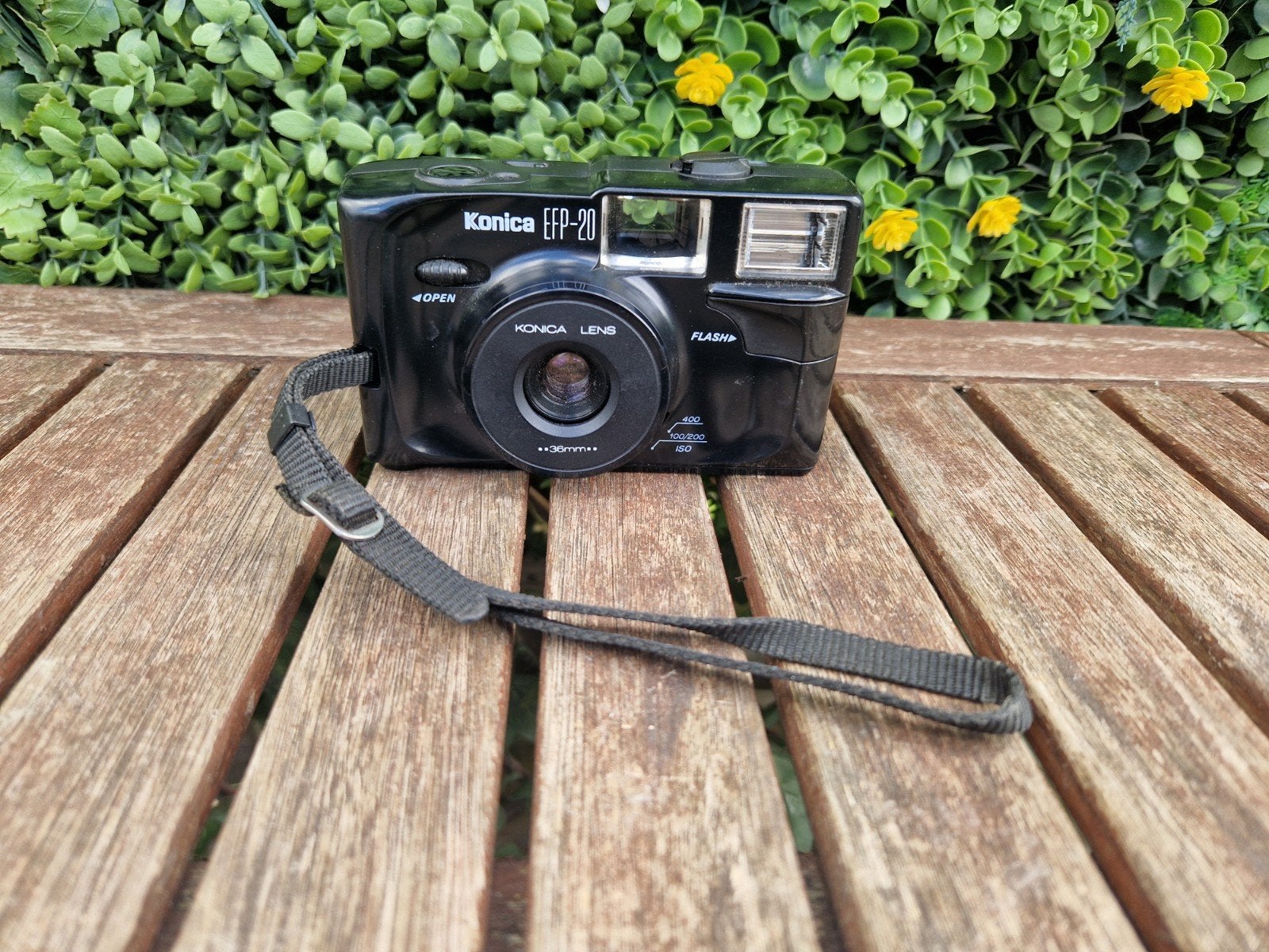 konica efp-20 camera, Ophalen, Gebruikt