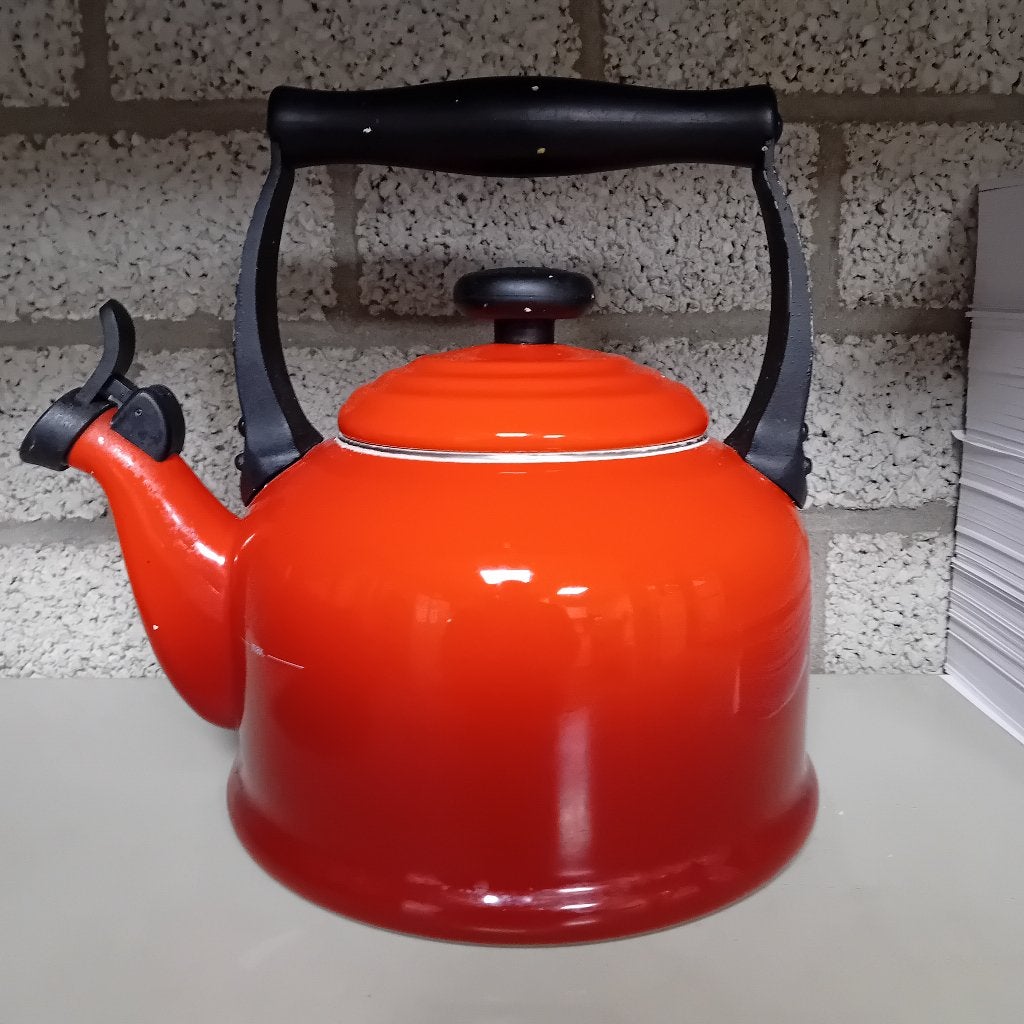 Fluitketel le creuset, Ophalen, Overige typen, Zo goed als nieuw, Metaal