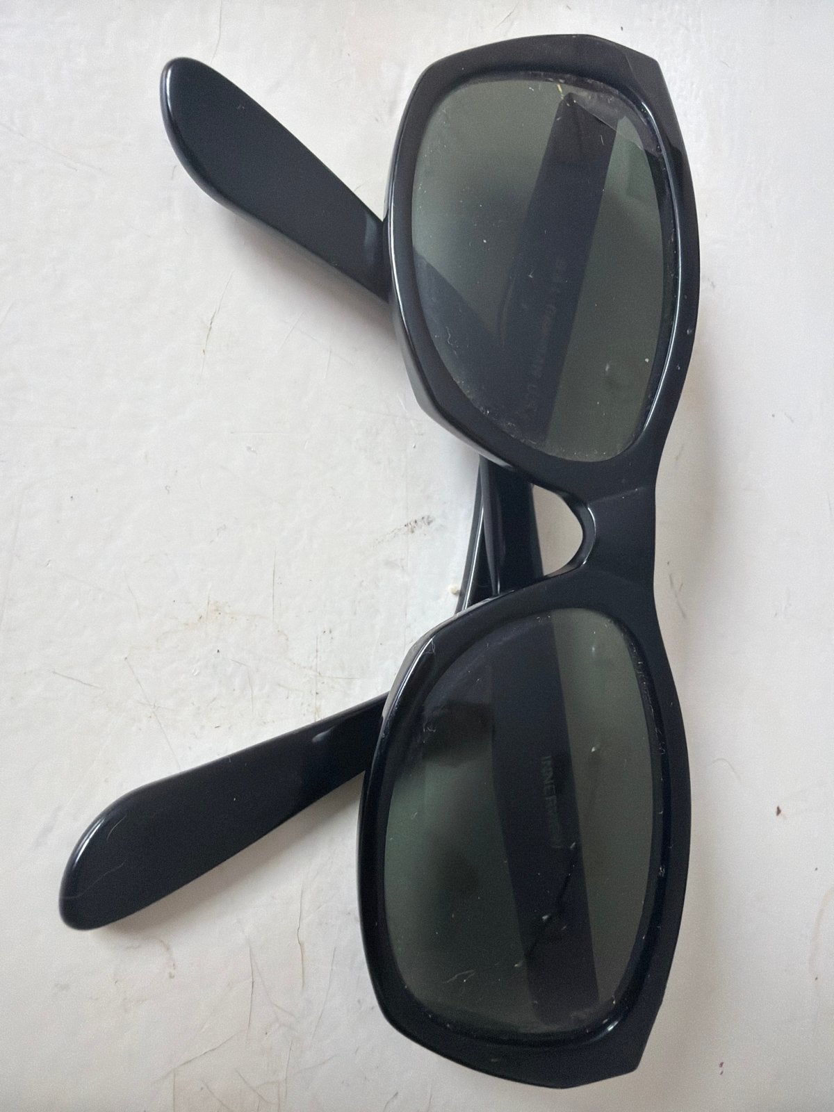 Vintage Ray-Ban B&L USA Zonnebril Zwart, Gebruikt, Zonnebril, Zwart, Ophalen of Verzenden