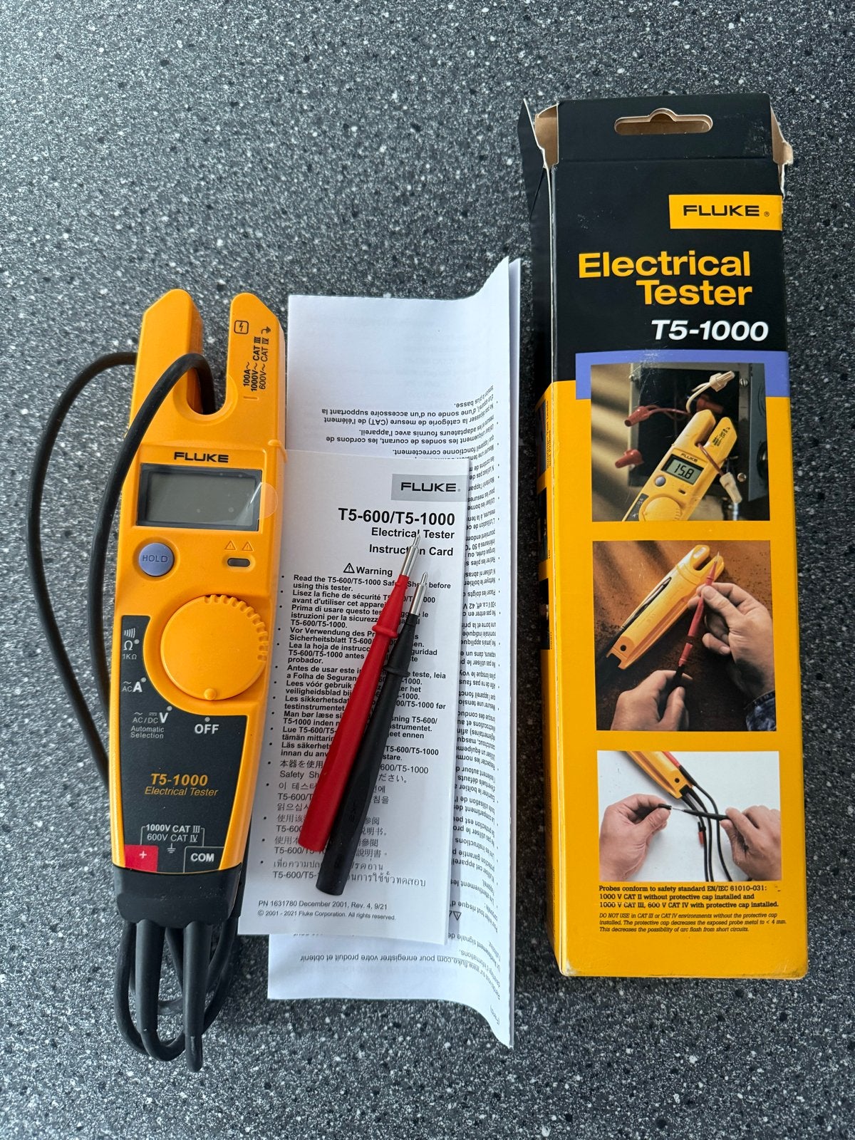 Fluke T5-1000 Electrical Tester - Nieuw!, Ophalen of Verzenden, Nieuw, Multimeter