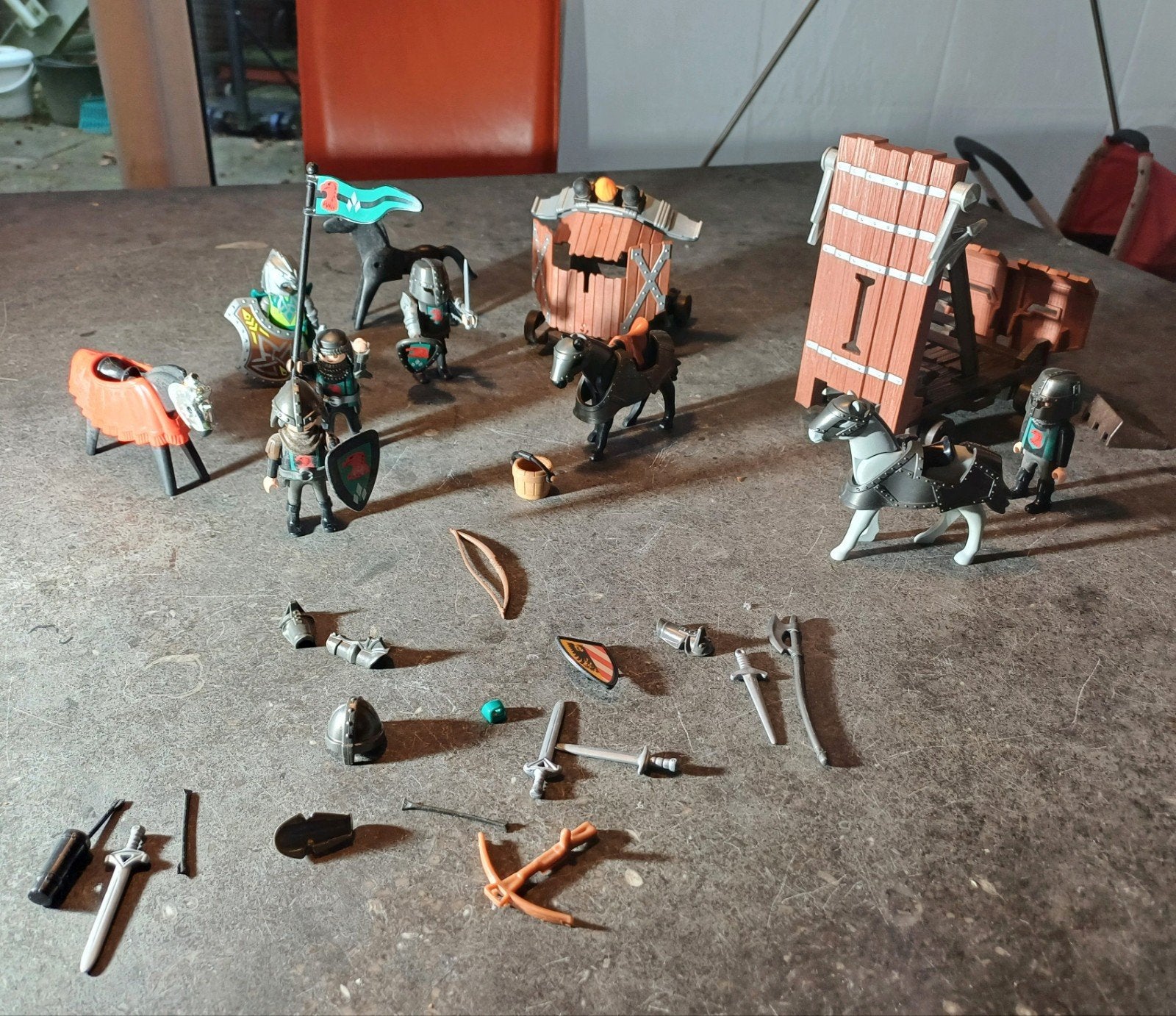 Playmobil ridders, Ophalen of Verzenden, Zo goed als nieuw