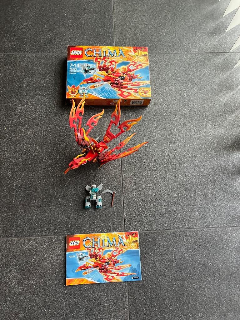 Lego Chima 70221, Ophalen, Zo goed als nieuw