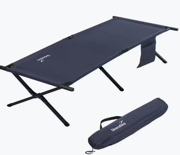 2 stuks Veldbed Skandika, Ophalen, Zo goed als nieuw, Overige