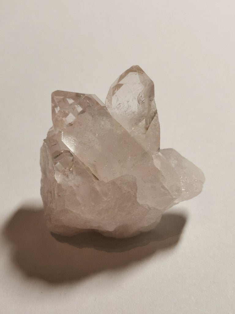 Tweeling Bergkristal clustertje 29 gram, Verzamelen, Ophalen of Verzenden, Mineraal