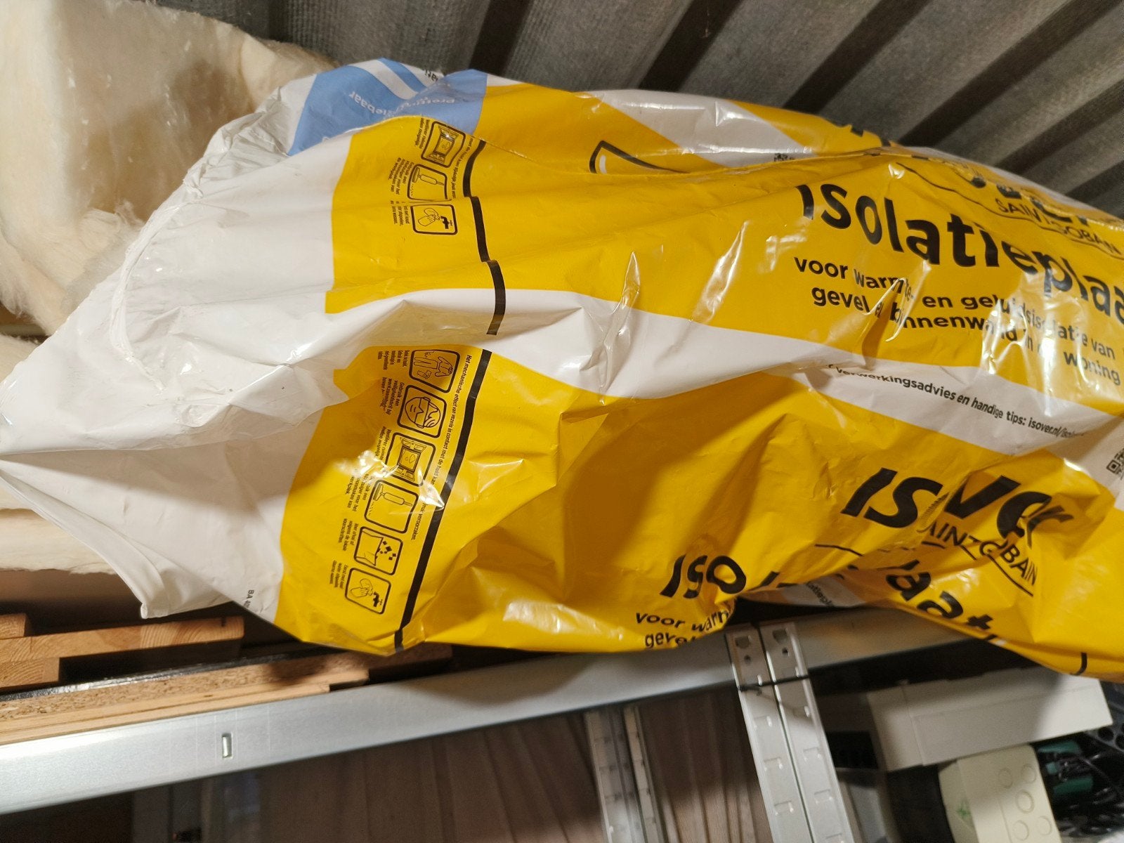 Isolatie, Ophalen, Overige materialen, 4 tot 8 cm, Zo goed als nieuw