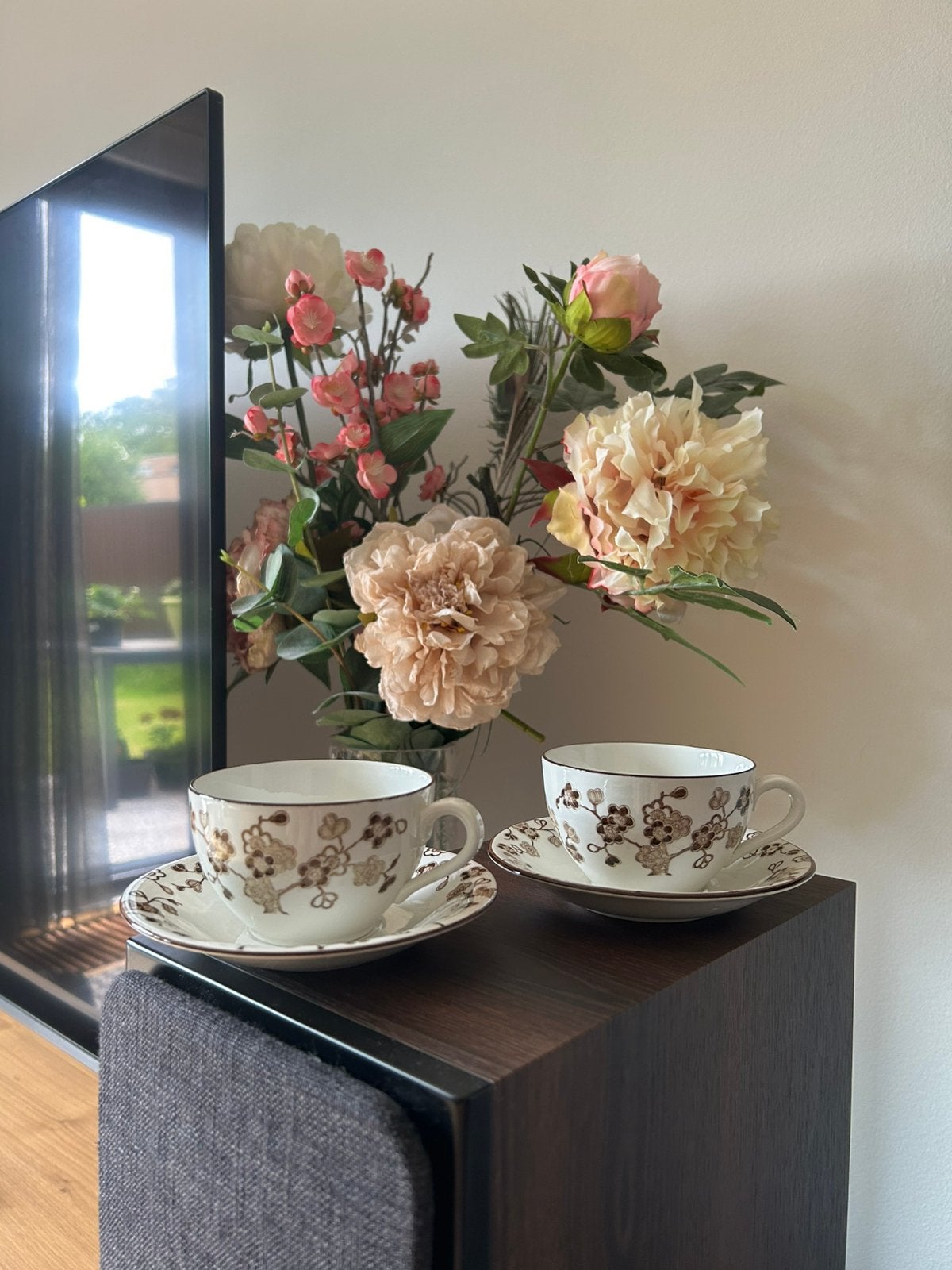 Vintage VDN Rörstrand Japonica koffie set, Ophalen of Verzenden