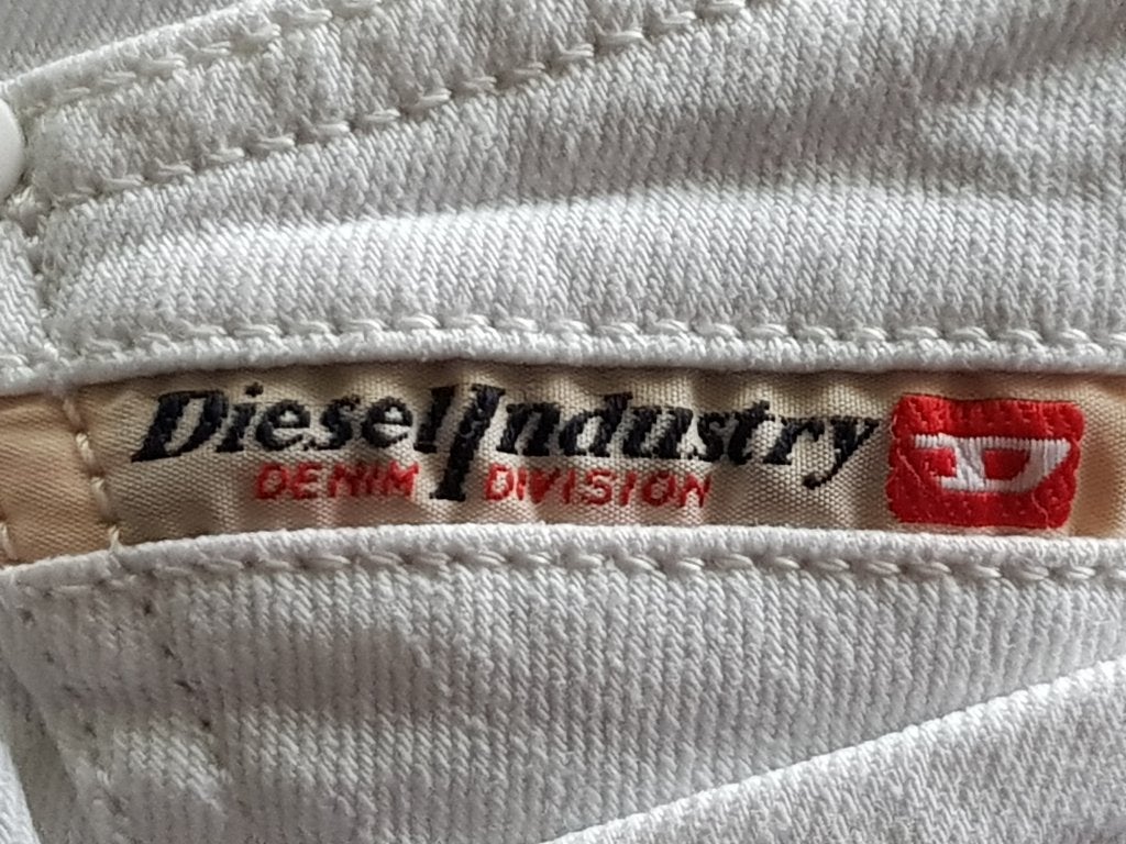 Nieuw DIESEL Paddom spijker broek met witte kleur 38/34, DIESEL Paddom, Verzenden, Wit, Nieuw