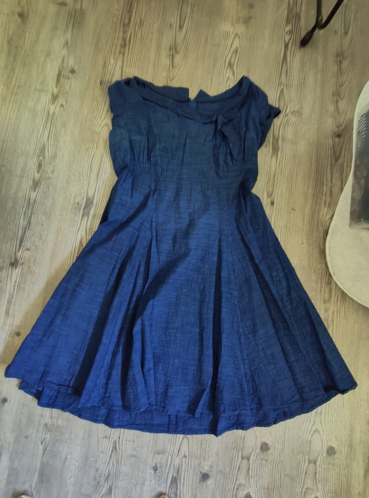 Heart of Haute vintage-stijl jurk, maat 2X, blauw, Ophalen, Heart of Haute, Blauw, Maat 46/48 (XL) of groter
