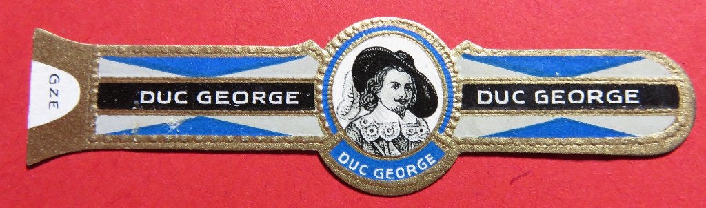 Sigarenbandje Duc George, Verzenden, Gebruikt, Sigarenbandjes