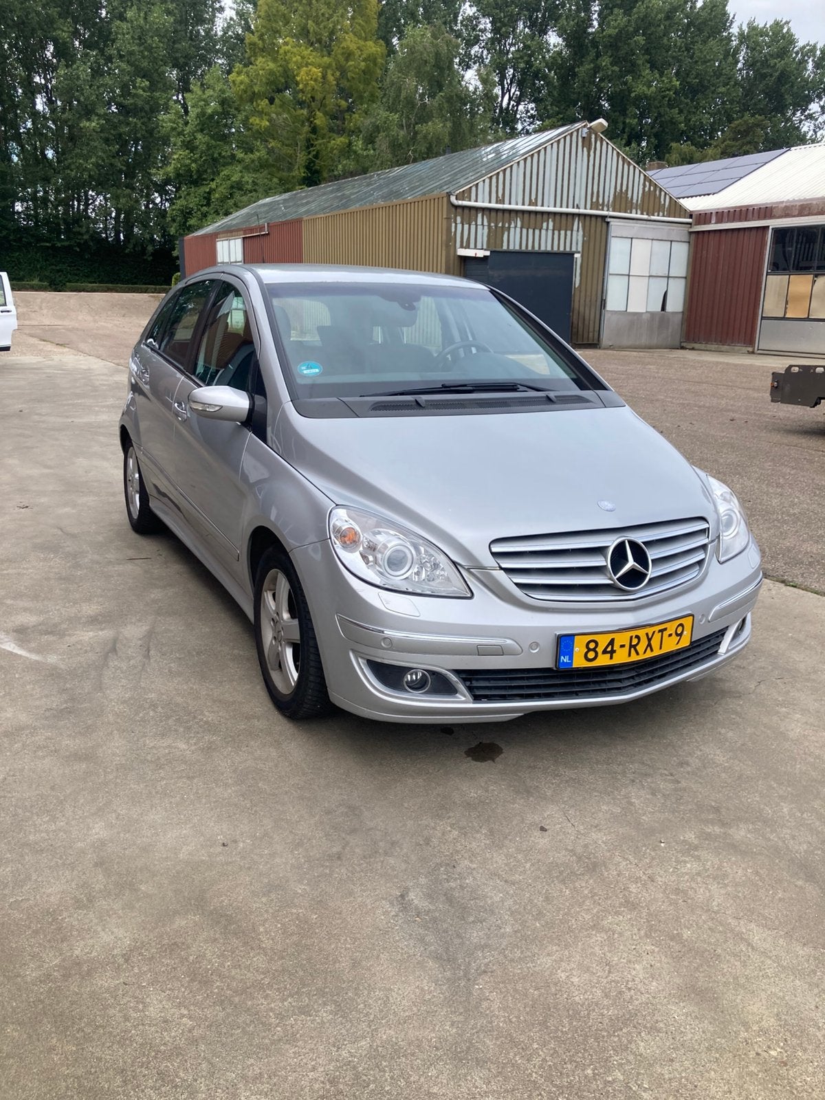 Mercedes-Benz B-Klasse 2.0 B200 Turbo 5DRS CVT 2005 Grijs, Auto's, Mercedes-Benz, 4 cilinders, 400 kg, Particulier, 193 pk