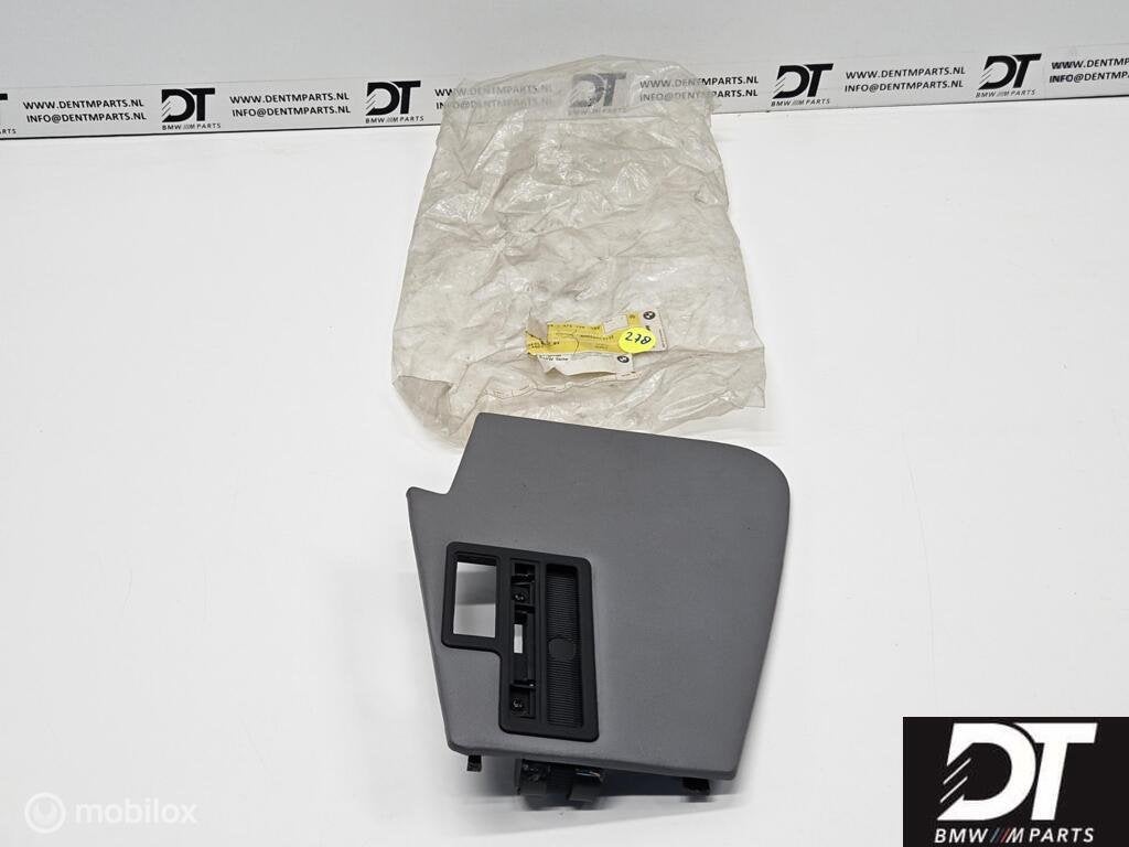 Pooklijst automaat leer SILBER BMW E32 51161975138, Nieuw, Ophalen of Verzenden