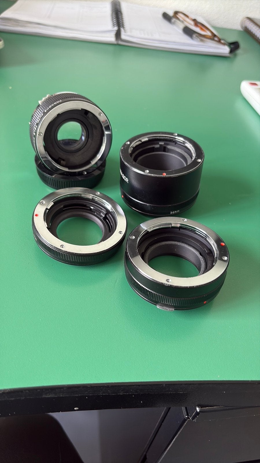 Panagor & Olympus OM1 tussenringen /converter, Audio, Tv en Foto, Fotografie | Lenzen en Objectieven, Verzenden, Zo goed als nieuw