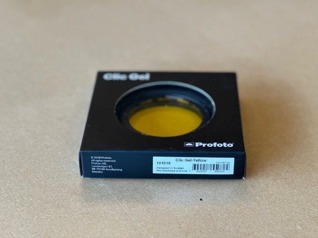 Profoto 101016 Clic Gel Yellow voor C1 Plus, Overige merken, Support@profoto.com, Profoto Headquarters, Ophalen of Verzenden