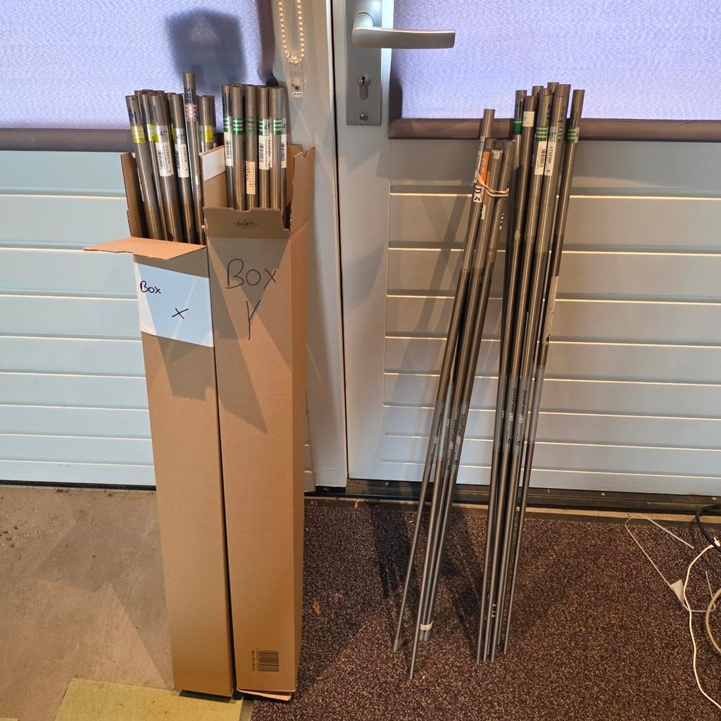 Diverse Steelfiber Shafts, Ophalen of Verzenden