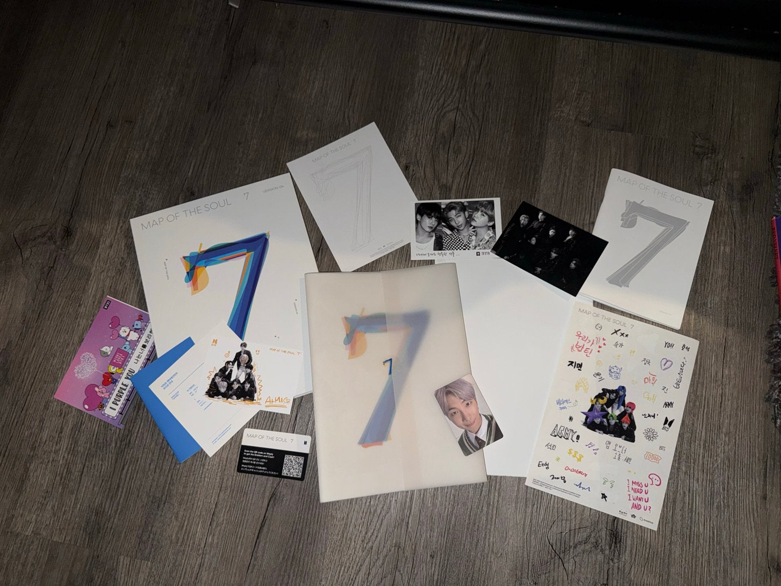 BTS Map of the Soul 7 Album (excl. CD) met extra's, Ophalen of Verzenden, Gebruikt, Boek, Tijdschrift of Artikel