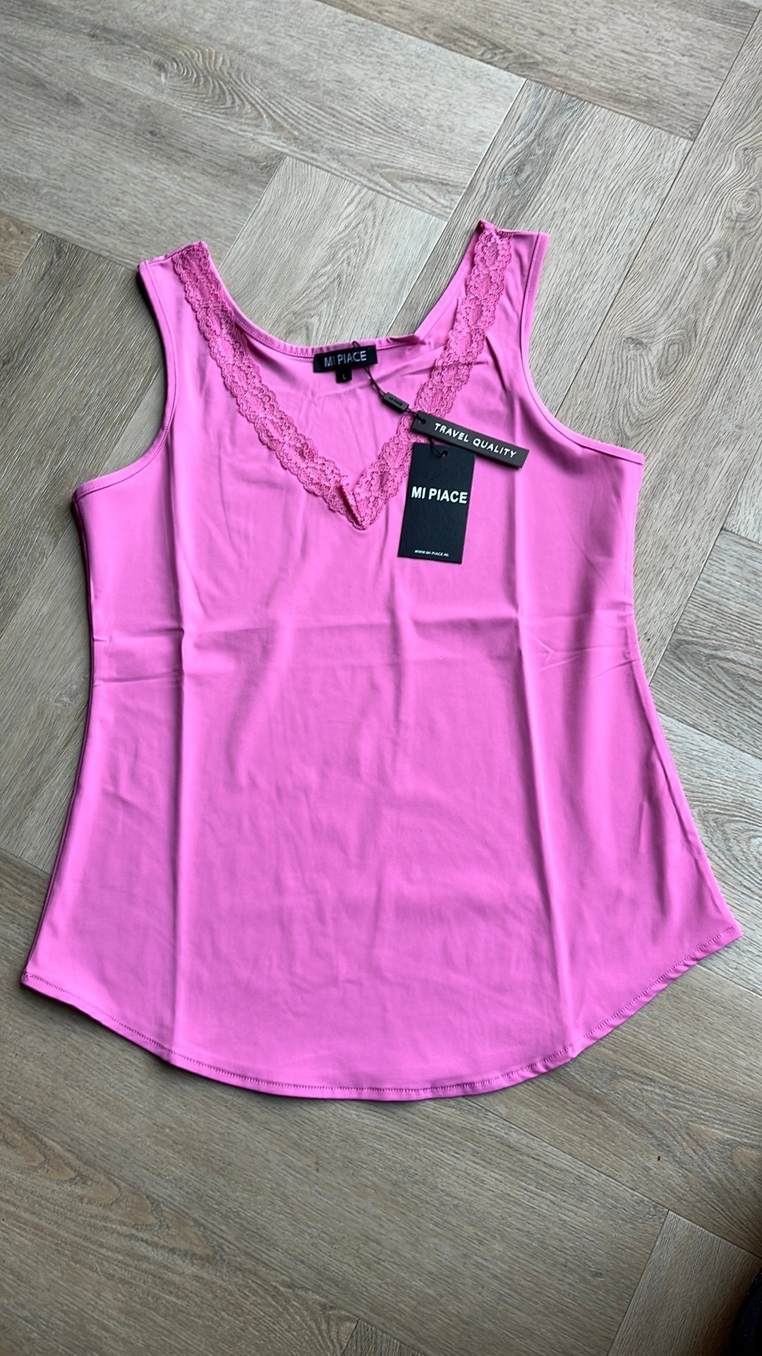 Dames top maat L Mi Piace, Kleding | Dames, Maat 42/44 (L), Nieuw, Ophalen of Verzenden, Roze