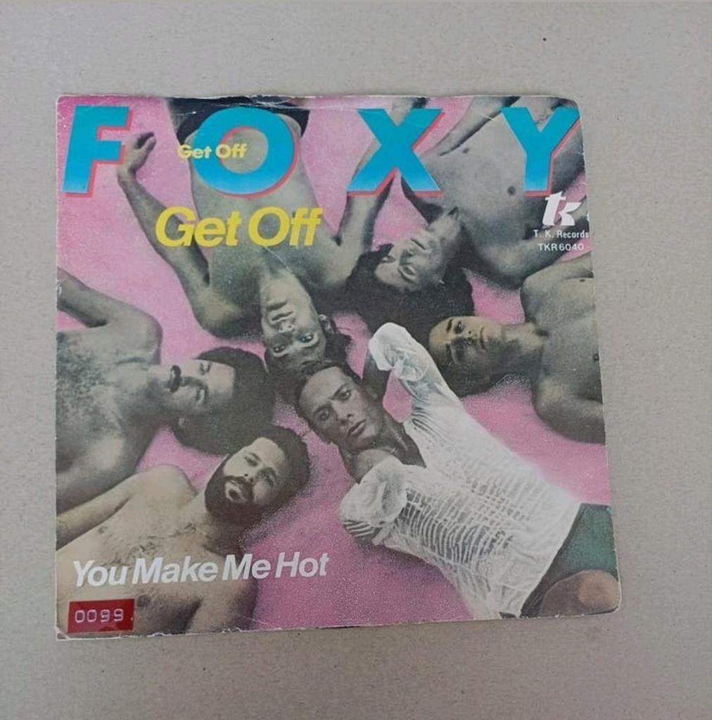 Foxy - Get Off, Beschermende buitenhoes, Ophalen of Verzenden, Gebruikt, Pop
