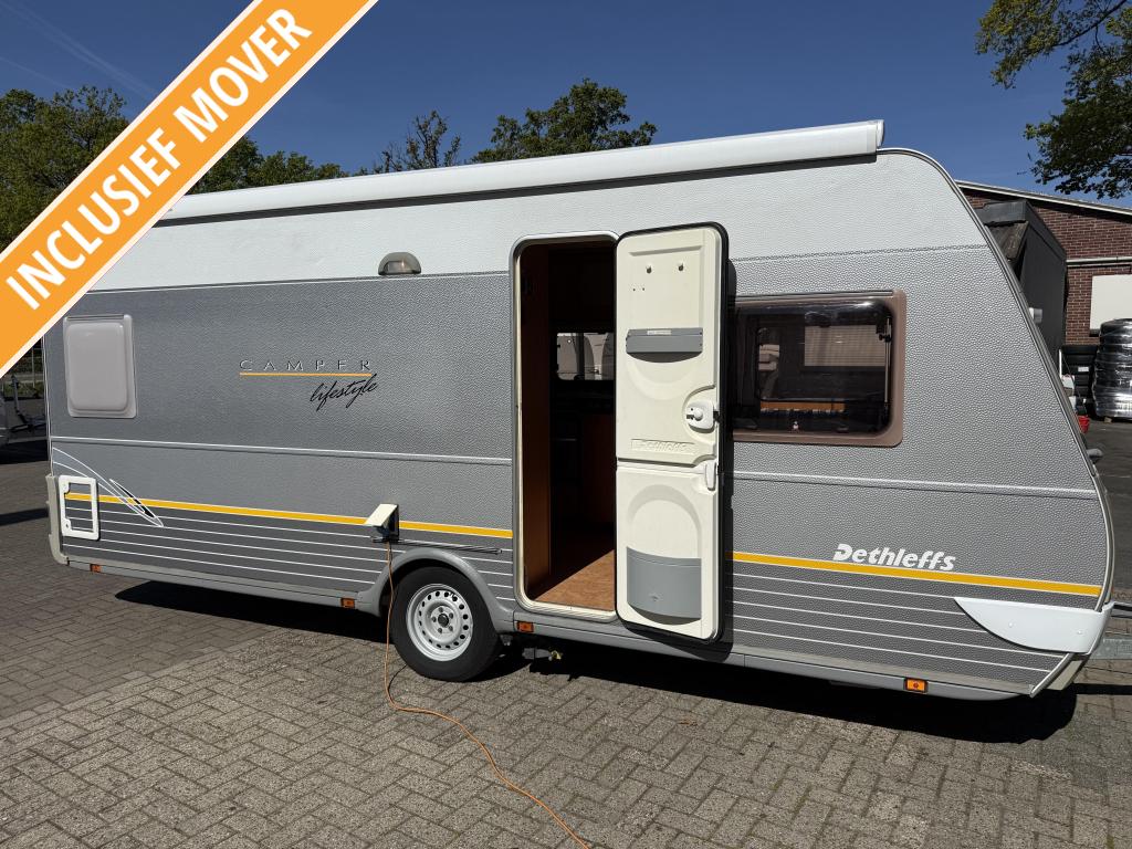 DETHLEFFS LIFESTYLE 500 DB FRANSBED RONDZIT TENT MOVER OVEN, Caravans en Kamperen, Caravans, Bedrijf, tot en met 4, 1000 - 1250 kg