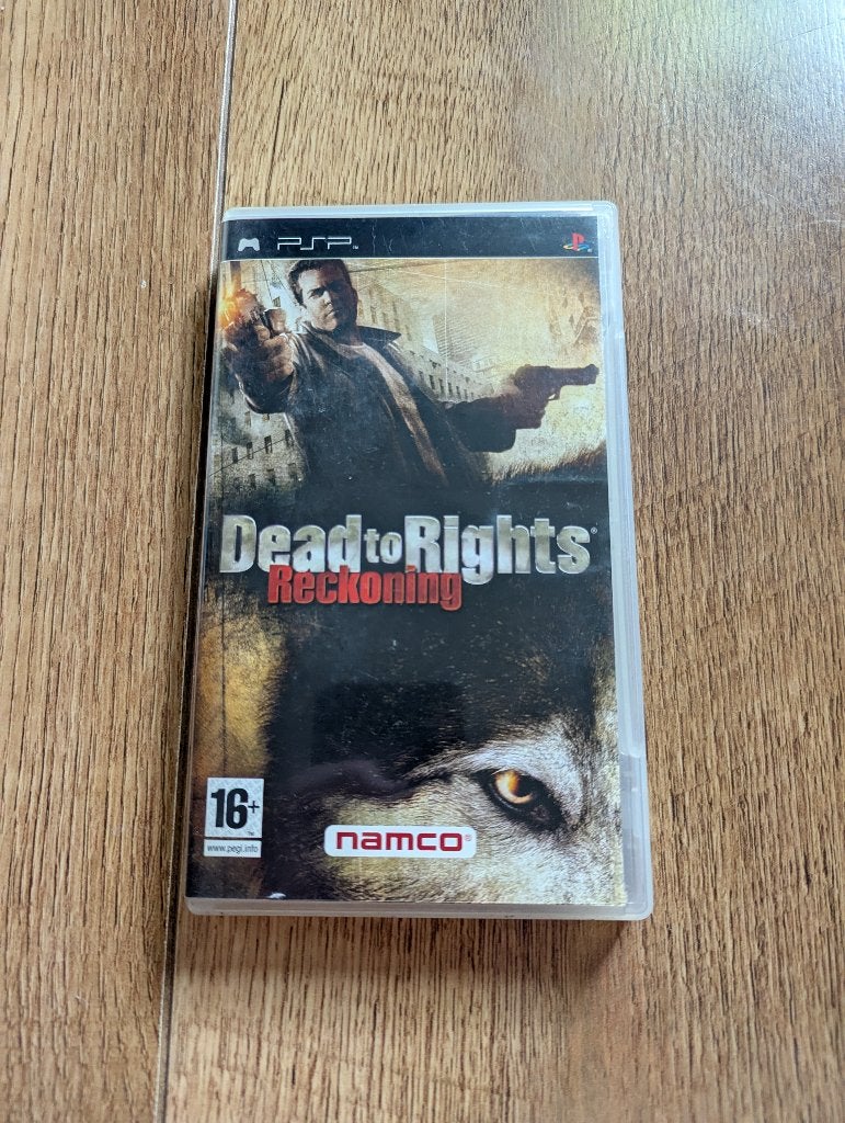 PSP Spel - Dead to Rights Reckoning, Avontuur en Actie, 1 speler, Ophalen of Verzenden, Zo goed als nieuw