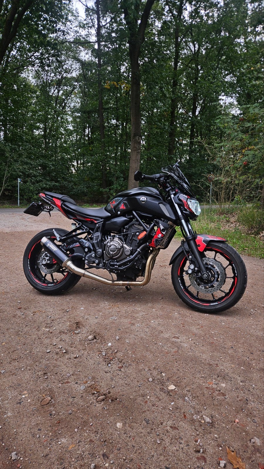 Yamaha MT-07 bouwjaar 2018 35KW, Motoren, 700 cc, Gebruikt, Particulier, Minimaal motorrijbewijs A2
