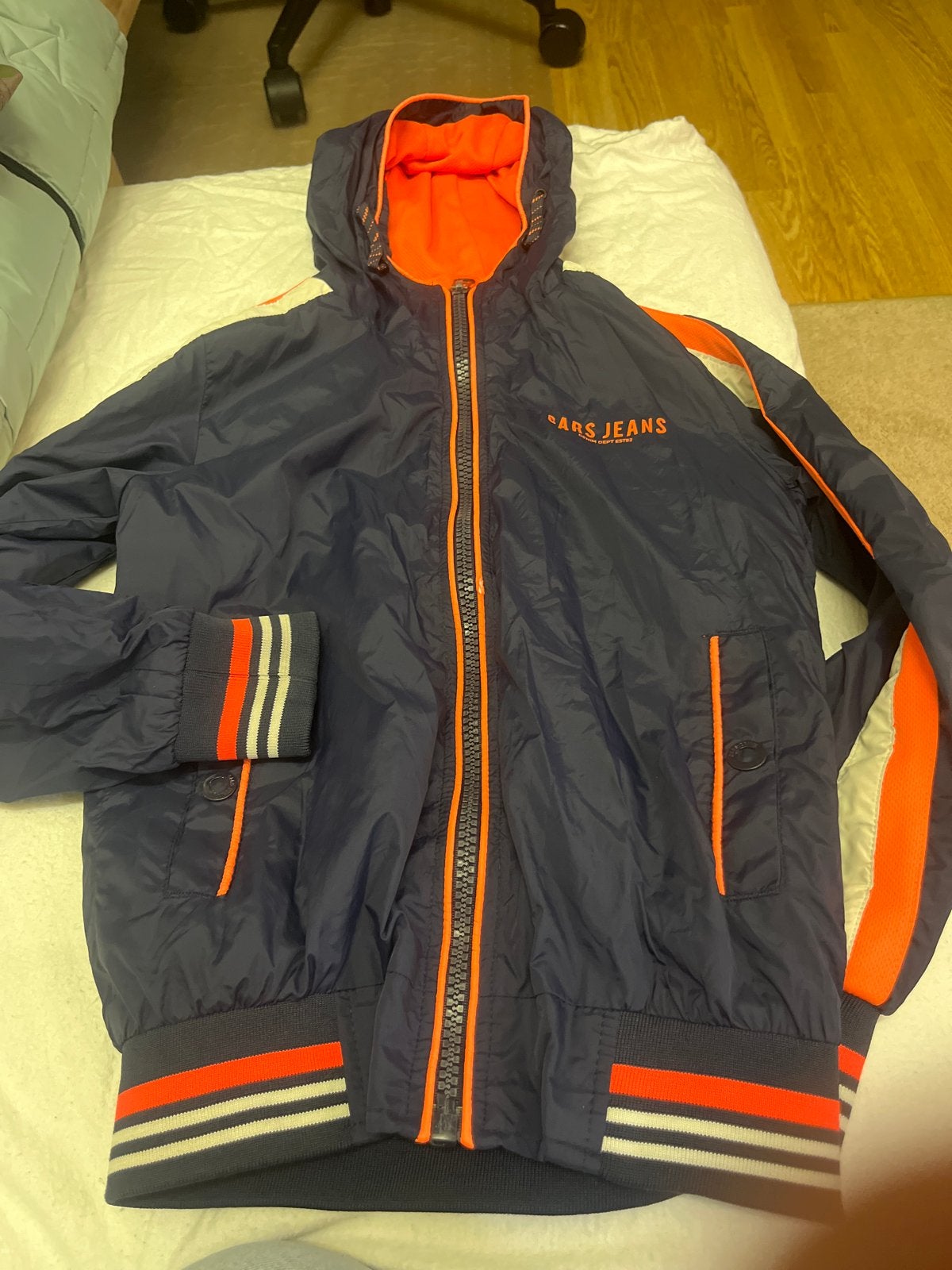 Cars Jeans jongens herfstjas - Maat 140, Kinderen en Baby's, Ophalen of Verzenden, Zo goed als nieuw, Jongen, Jas