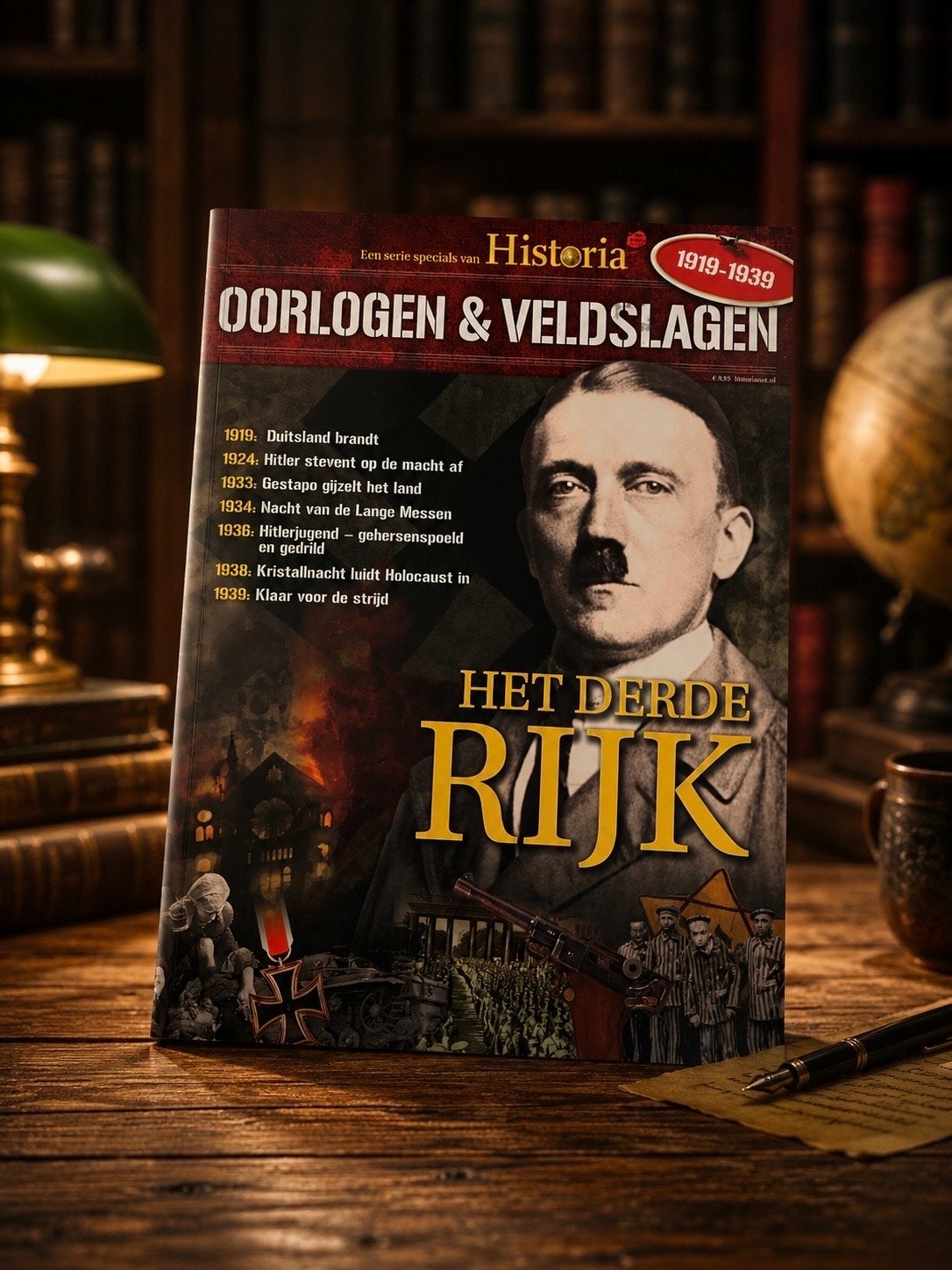 Historia: Oorlogen & Veldslagen - Het Derde Rijk (1919-1939), Ophalen of Verzenden, Tweede Wereldoorlog, Zo goed als nieuw, Algemeen