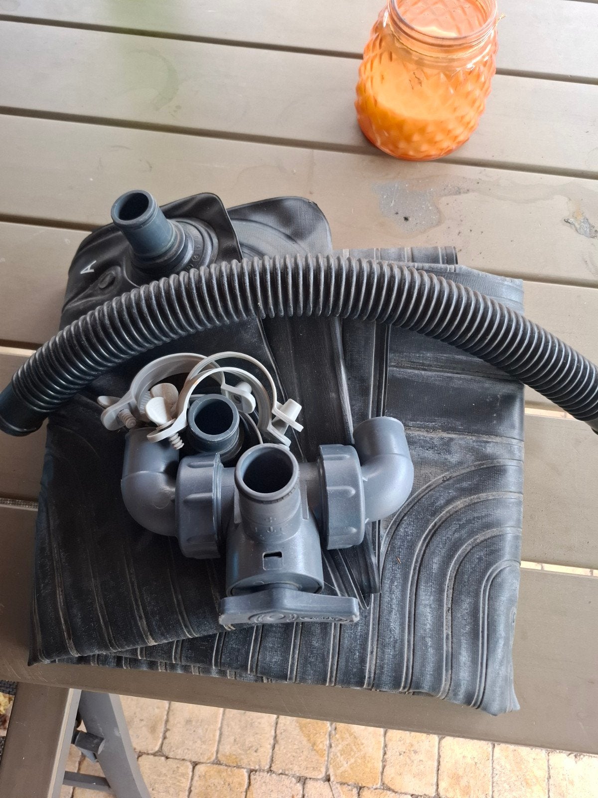 intex warmtemat. zonnecollector, Ophalen