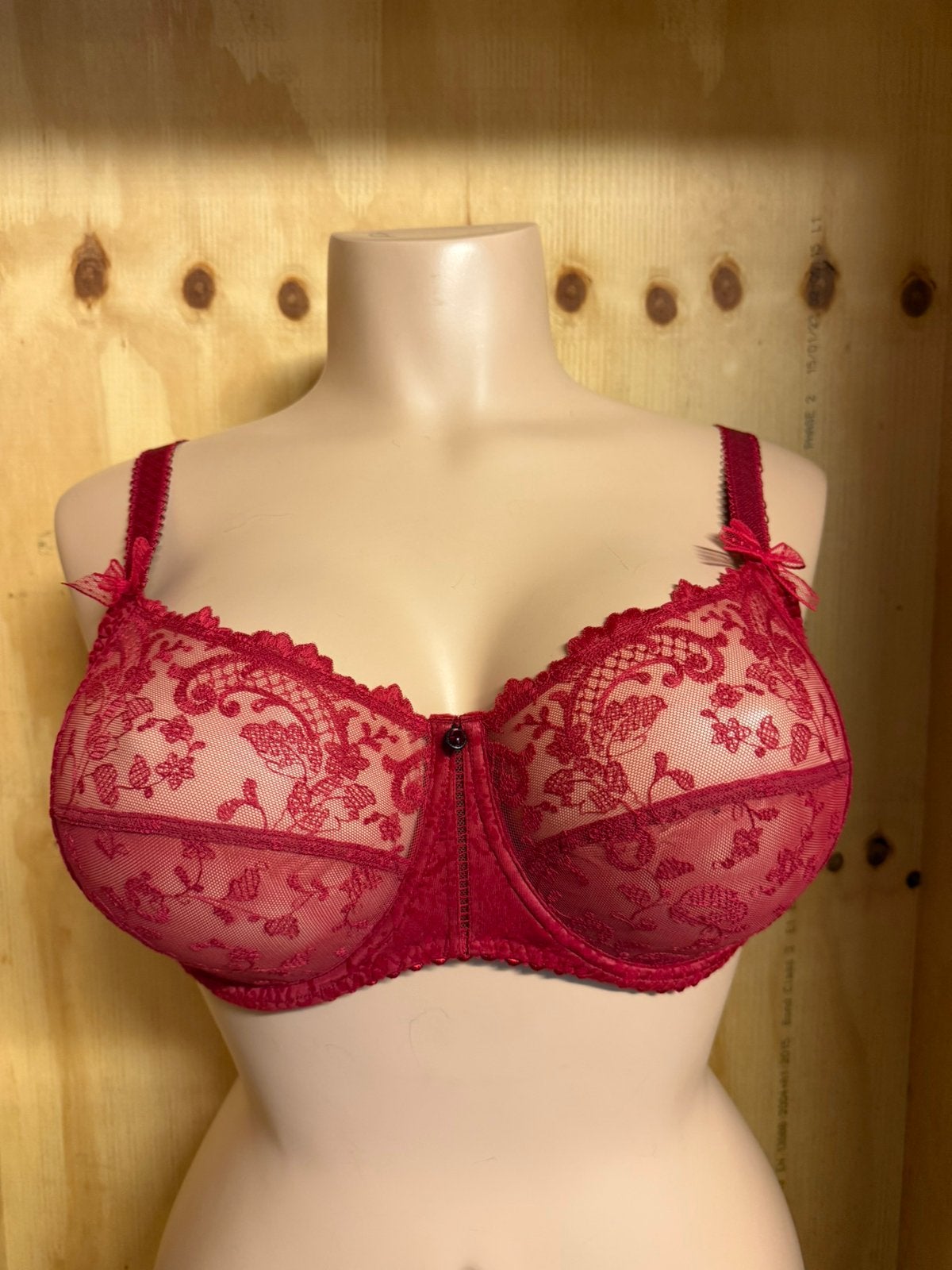 Empreinte bh maat 95d model gaby 07220, Kleding | Dames, Ondergoed en Lingerie, Verzenden, Rood, BH