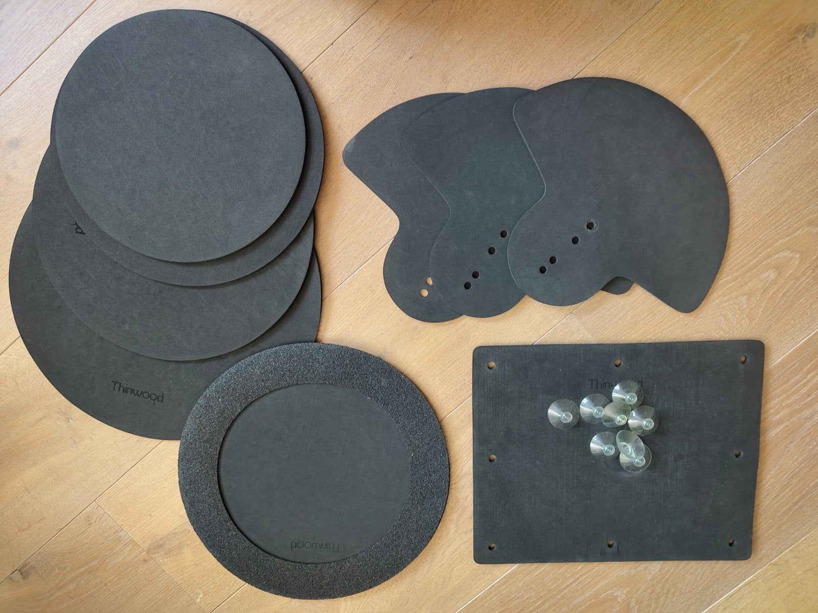 Geluidsdempende drum pads, Ophalen, Gebruikt, Drums of Percussie