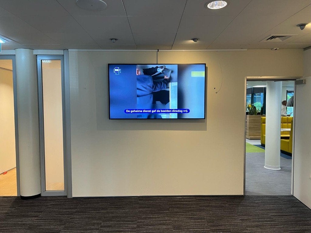Digital Signage Scherm 32t/m75'' | Wand- & Plafondmontage, Overige merken, Verzenden, 50 Hz, LCD