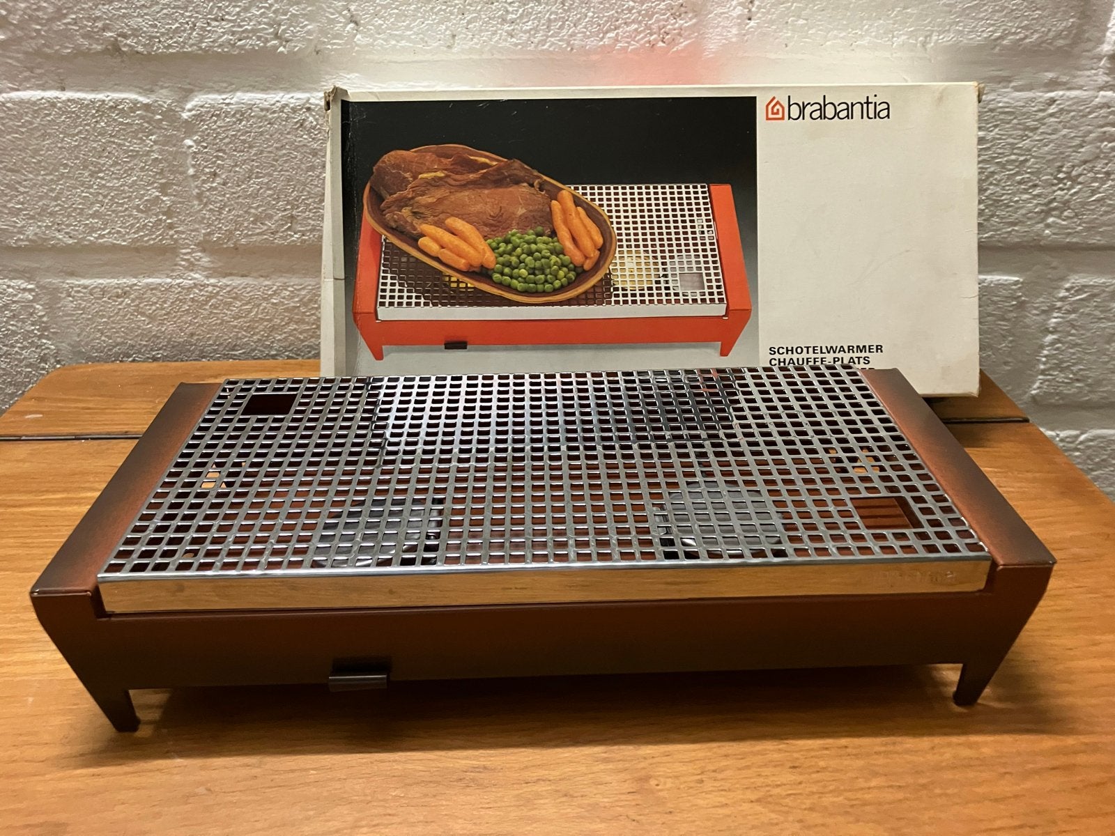 Brabantia Schotelwarmer - Vintage Voedselwarmer, Ophalen of Verzenden