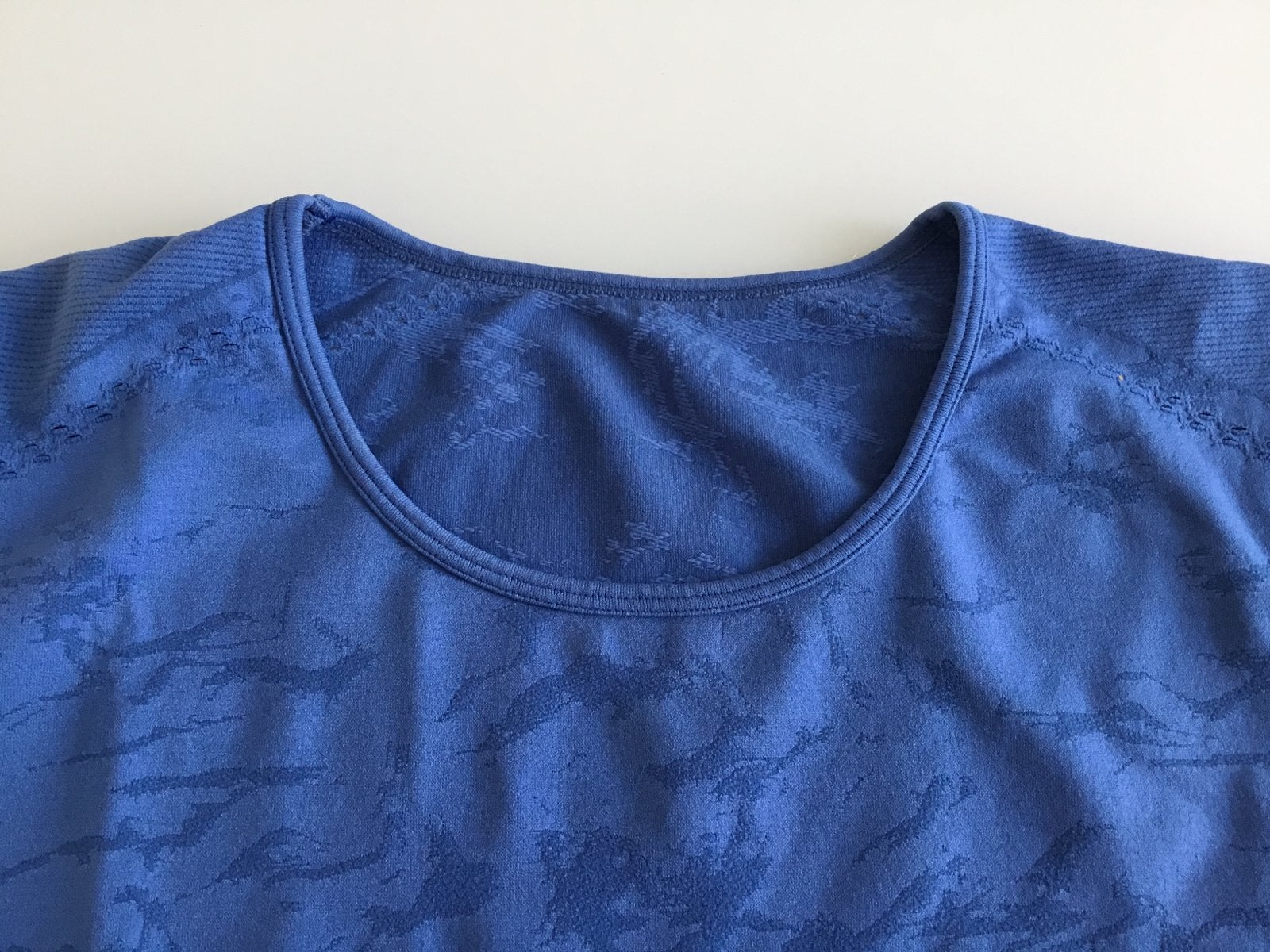 Sportshirt korte mouw dames maat L, Blauw, Maat 42/44 (L), Ophalen of Verzenden, Fitness of Aerobics
