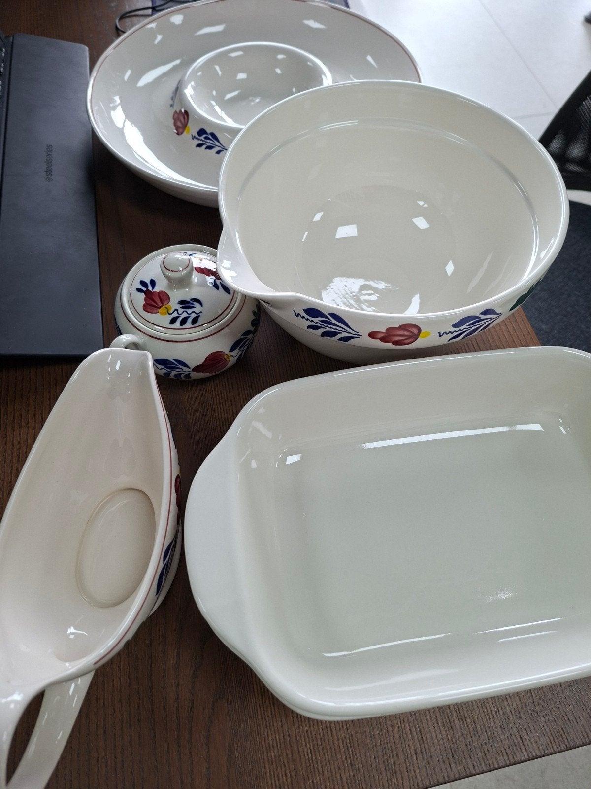 Boerenbont servies set - diverse items, Gebruikt, Overige merken, Landelijk/Boerenbont, Ophalen of Verzenden