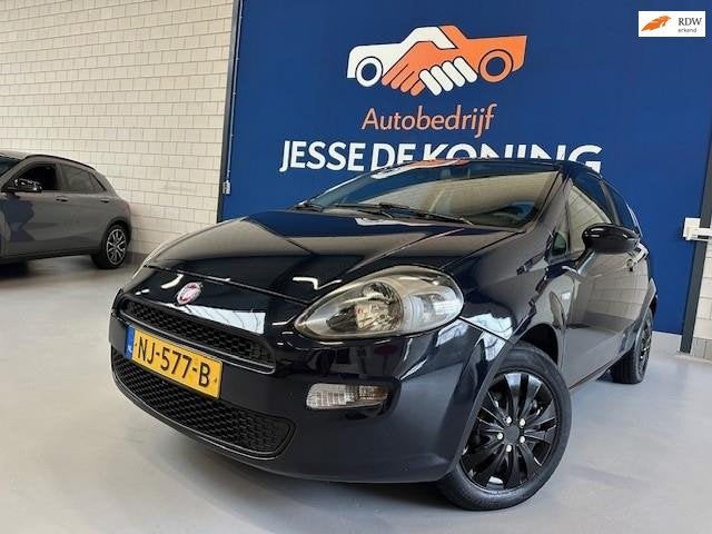 Fiat Punto Evo 1.2 Pop /bj.2013 / kleur: blauw / airco / sch, Auto's, Voorwielaandrijving, Euro 5, 1242 cc, 4 cilinders