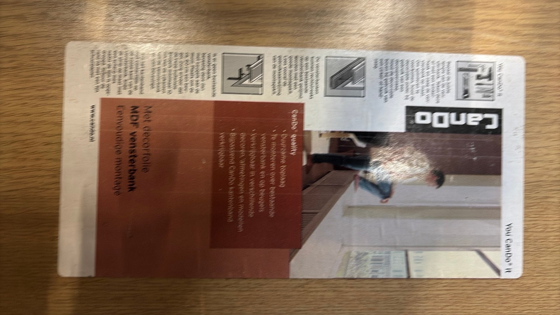 Vensterbanken Eiken/Beuken/Kersen 250x30cm, Ophalen, Eiken, Zo goed als nieuw, Minder dan 100 cm