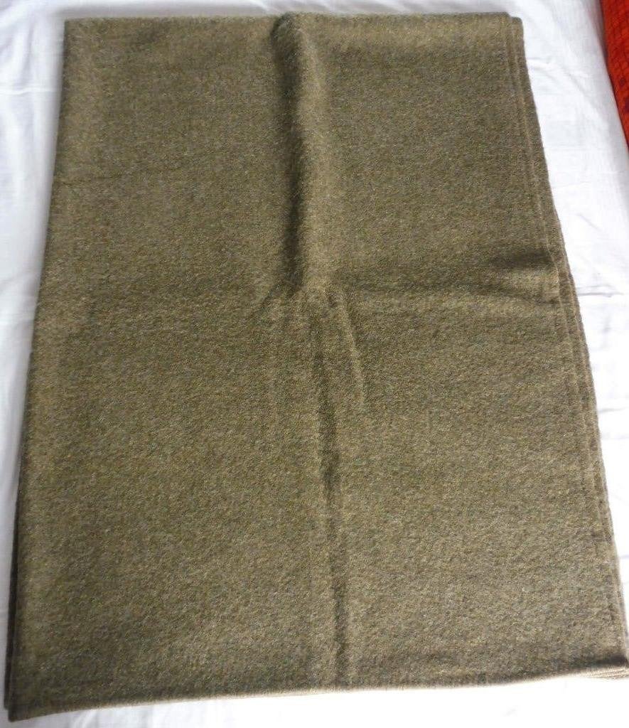 ZGAN Militaire wollen deken 160 x 210 cm wol plaid kleed, Ophalen, Zo goed als nieuw