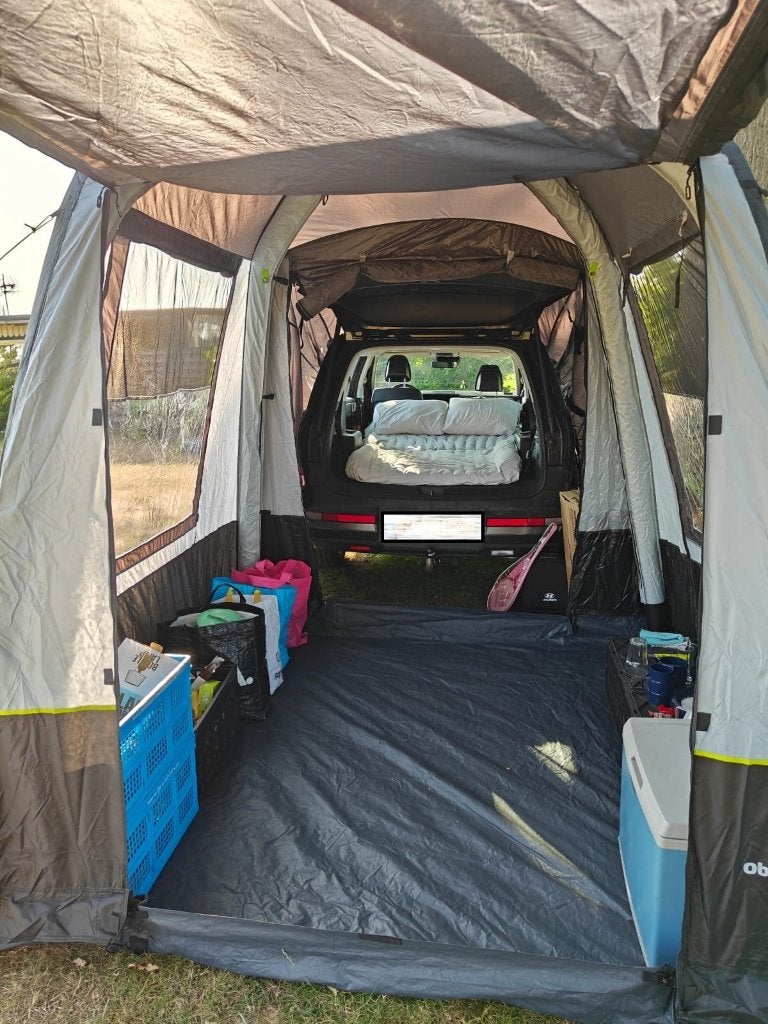 Luchtbed Hyundai Santa Fe, Ophalen, Zo goed als nieuw, 2-persoons