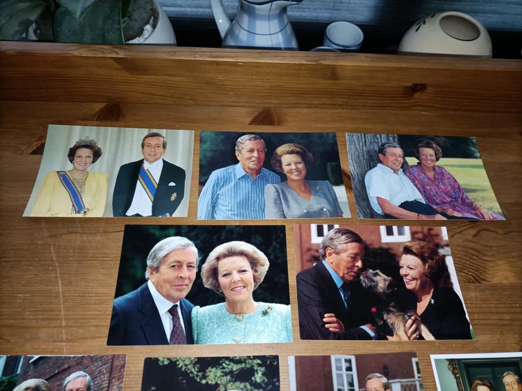 9 ansichtkaarten Beatrix en Claus, Verzamelen, Koninklijk Huis en Royalty, Ophalen of Verzenden, Zo goed als nieuw