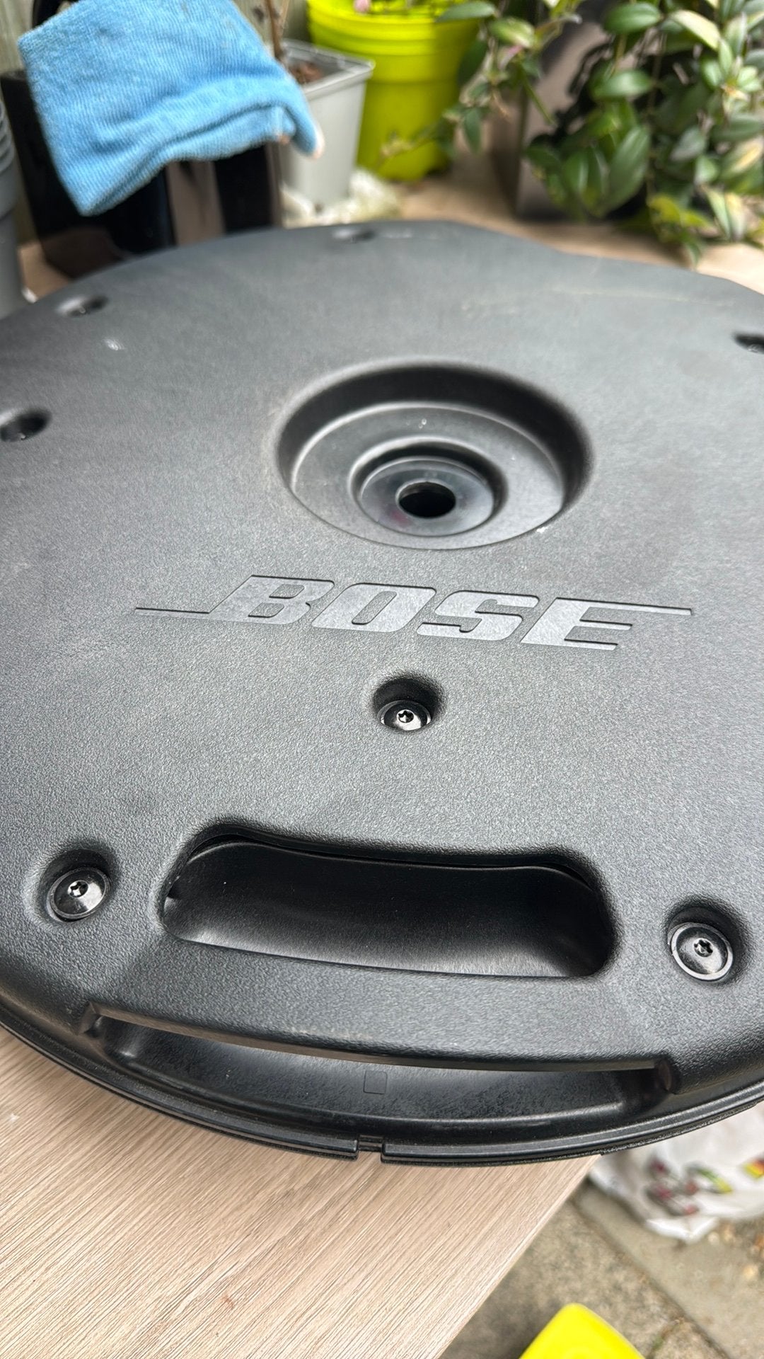 Bose subwoofer 4 Ohm, Ophalen, Zo goed als nieuw